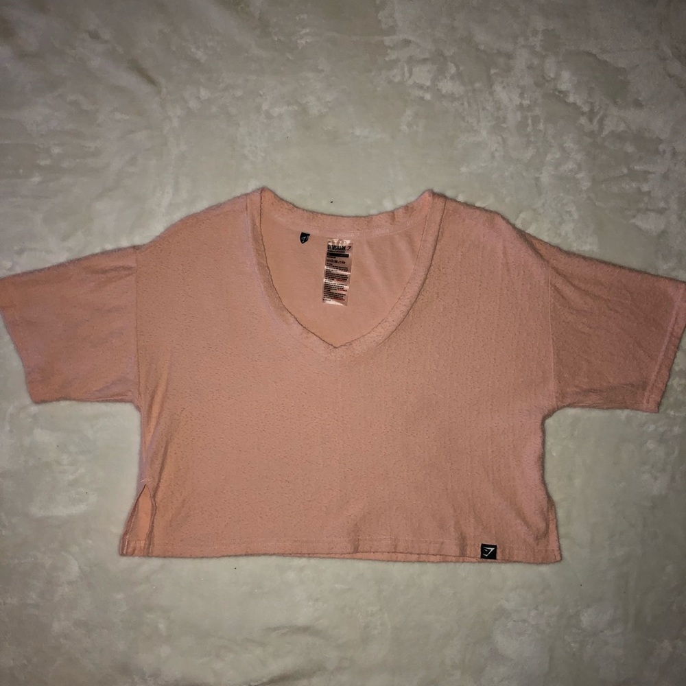 Gymshark Cropped Bubble Tee
